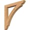 Ekena Millwork Thorton Slat Smooth Bracket, Western Red Cedar, 5 1/2"W x 48"D x 48"H BKT06X48X48THR06SWR - alternate 1